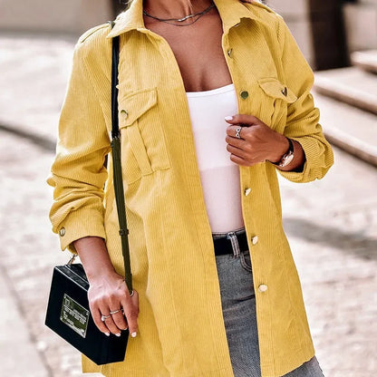 Elegant women's velour jacket