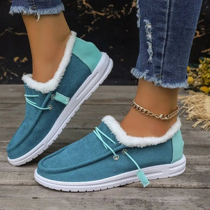 Warme Winterschuhe mit Weichem Samt - IdealeKleiden