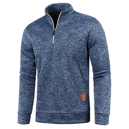 Milo - Comfortable Men's Zip-Up Sweater