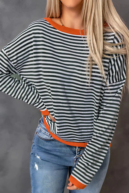 Stylish Striped Sweater for Women Modern Fashion