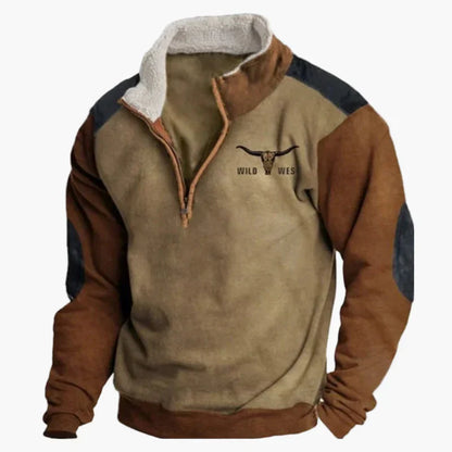Stylish Western Sweater Vintage Look