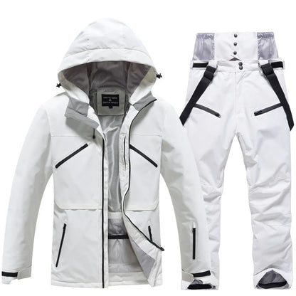 Unisex Ski Suit 2-Piece Warm Functional