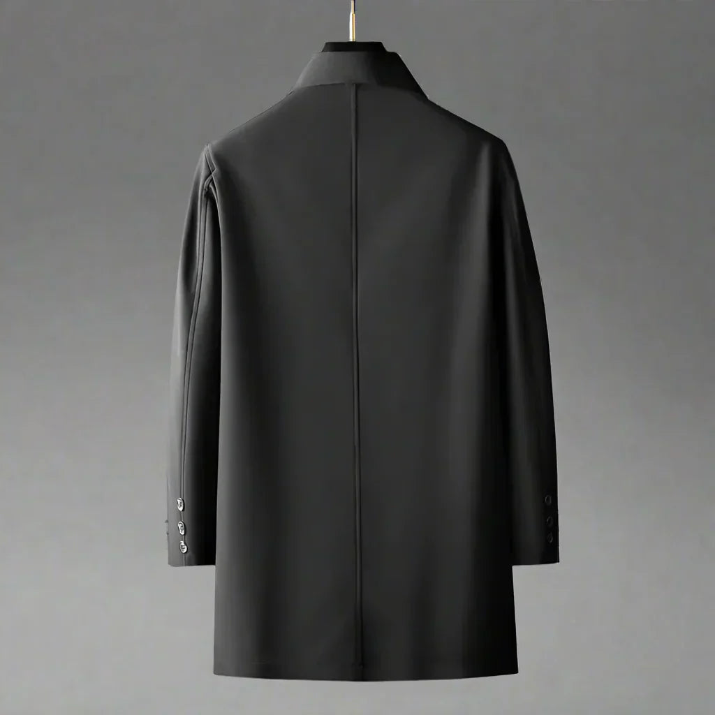 Herren Mantel Klassisch Elegantes Design - IdealeKleiden