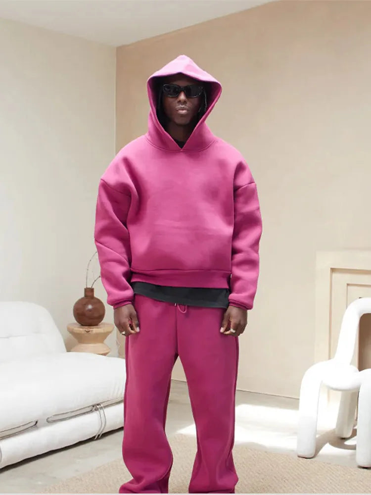 Comfortable Oversized Tracksuit Men