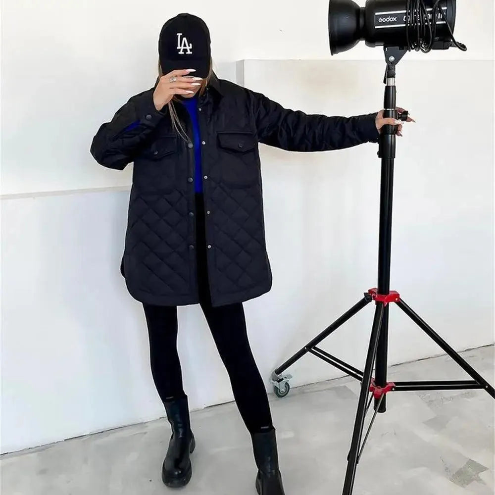 Autumn Jacket Stylish Women, Large Pockets Practical
