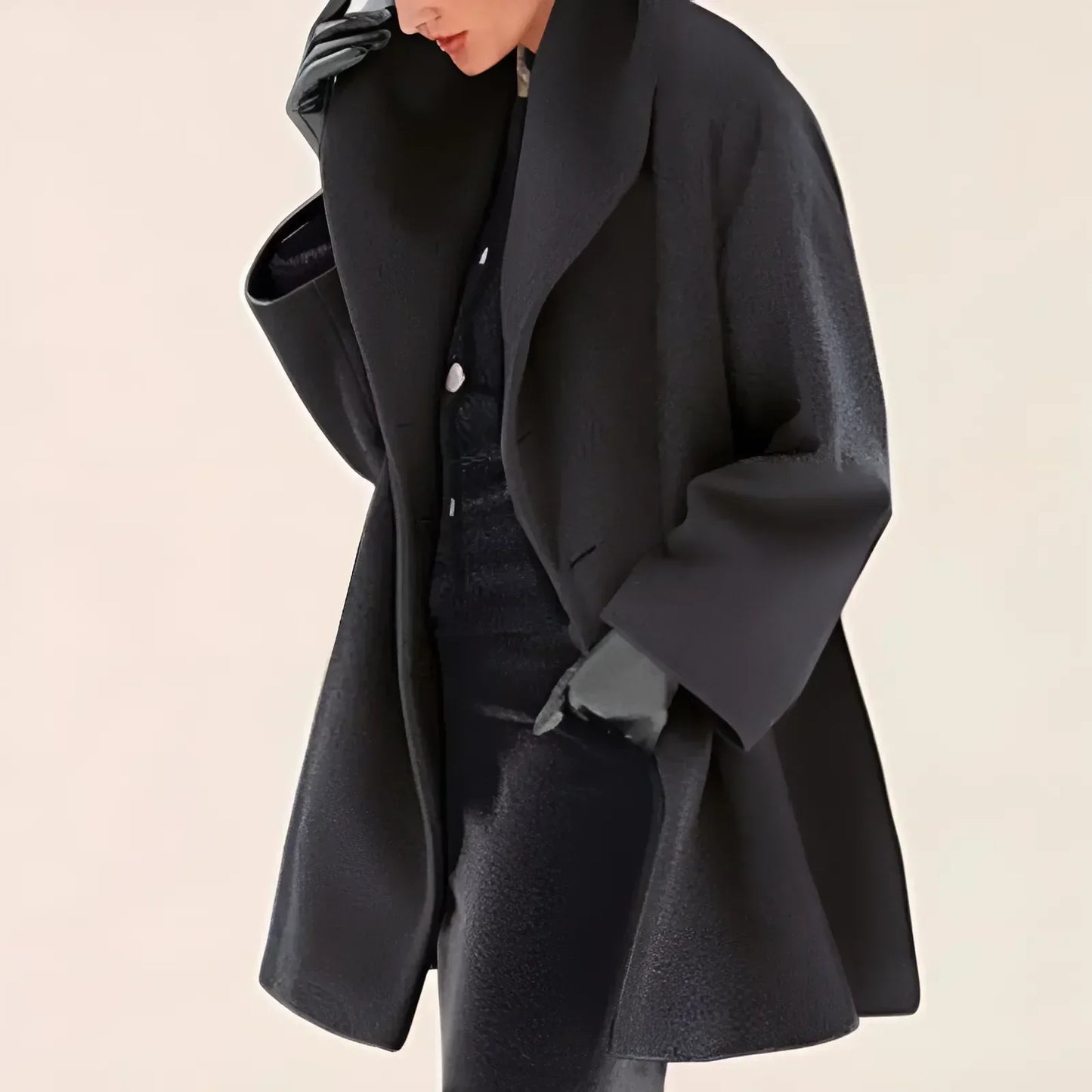 Women's Modern Textured Winter Coat