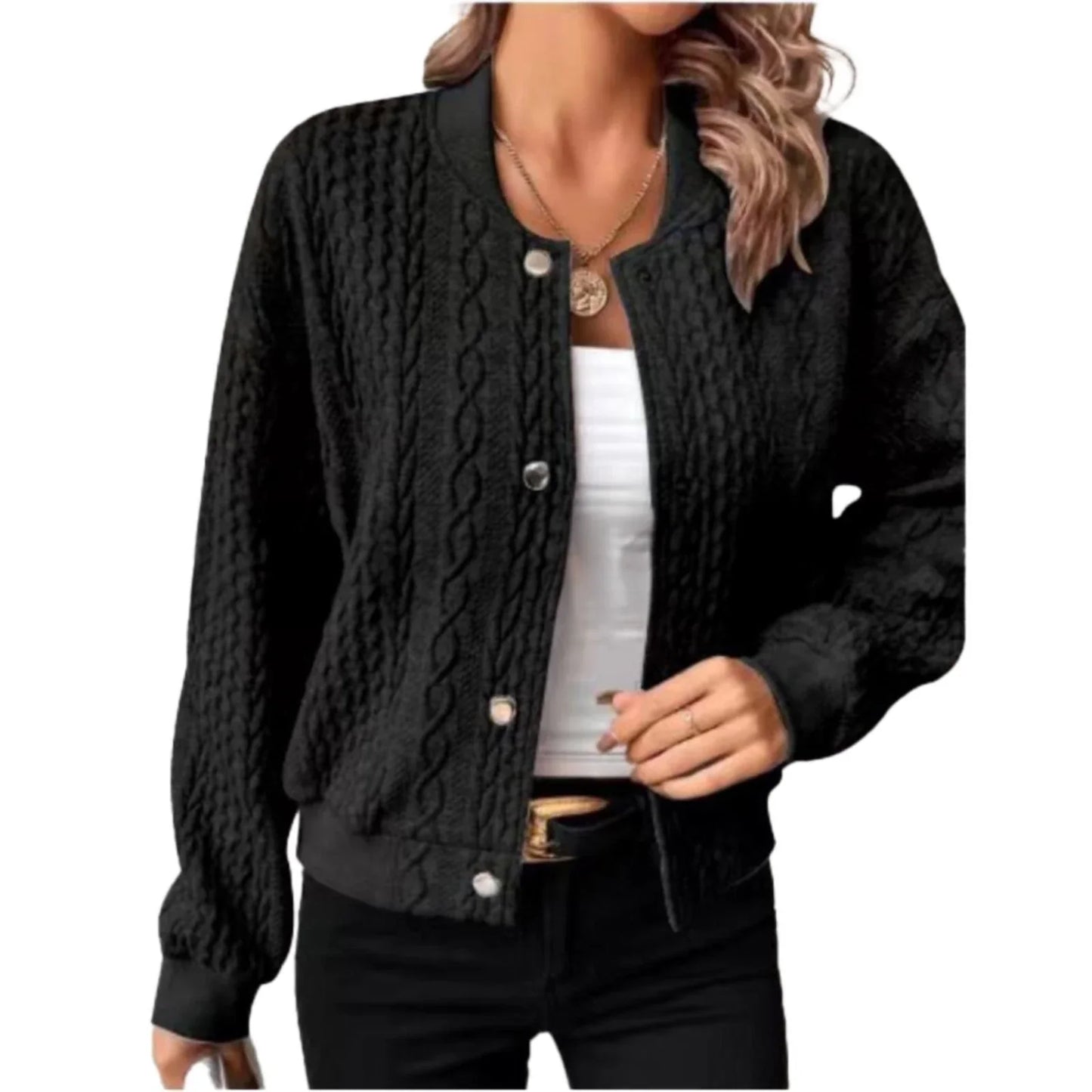 Women's Bowl Women's Vest Buttons Modern
