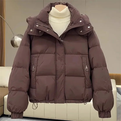 Winter Puffer Jacket Casual Warm