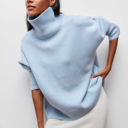 Large Turtlenecks Soft Oversized