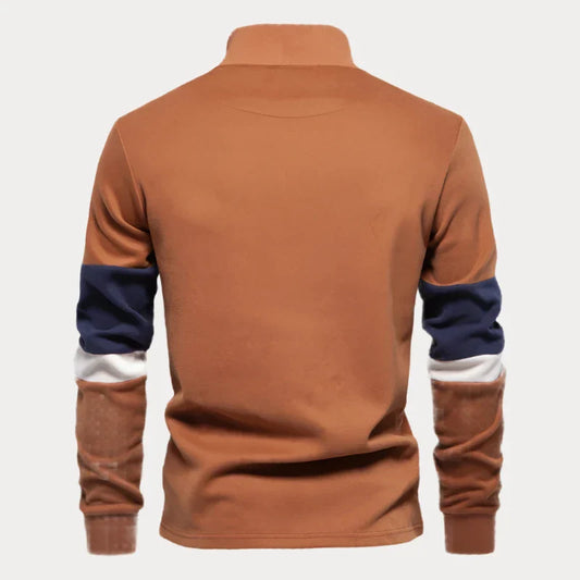 Herren Pullover Modern Streifen Design - IdealeKleiden