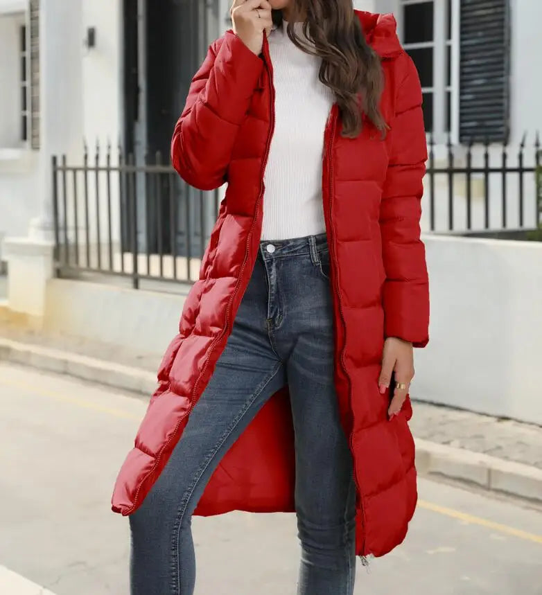 Women's Warm Hooded Winter Jacket