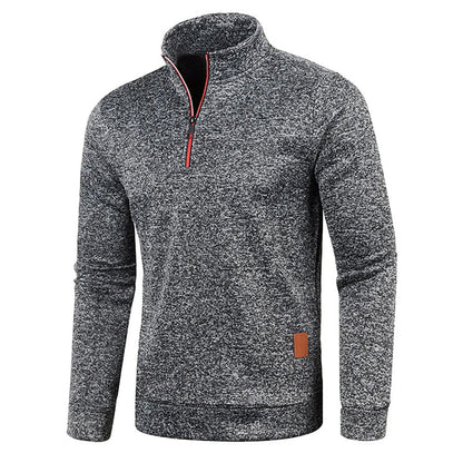 Milo - Comfortable Men's Zip-Up Sweater
