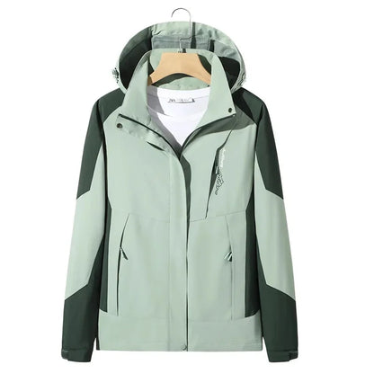 Herren Winterjacke Gefüttert Warm Isoliert Kapuze - IdealeKleiden