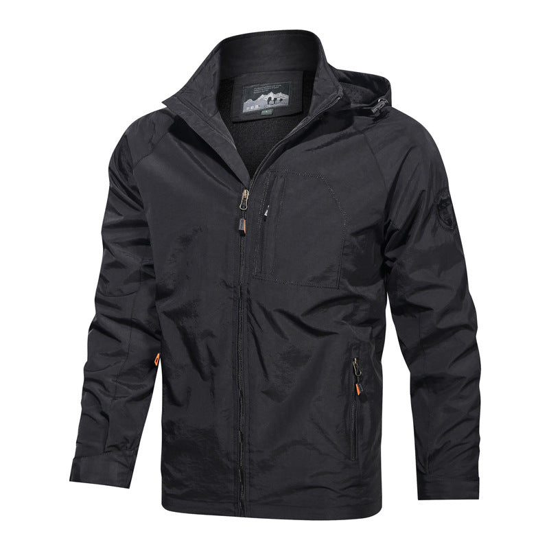Men's Lightweight Sports Hoodie Jacket
