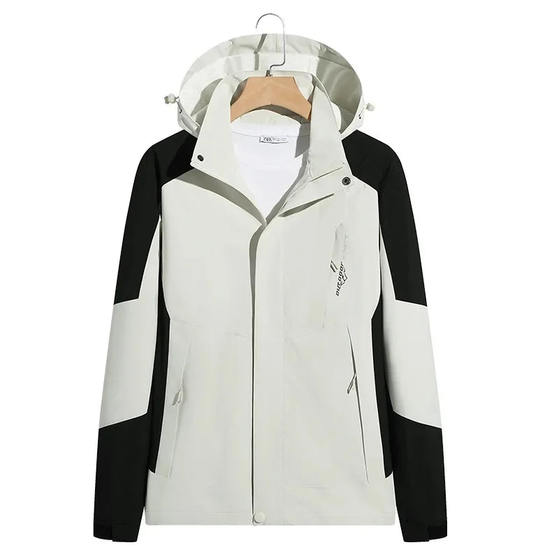 Men's Winter Jacket Lined Warm Insulated Hooded