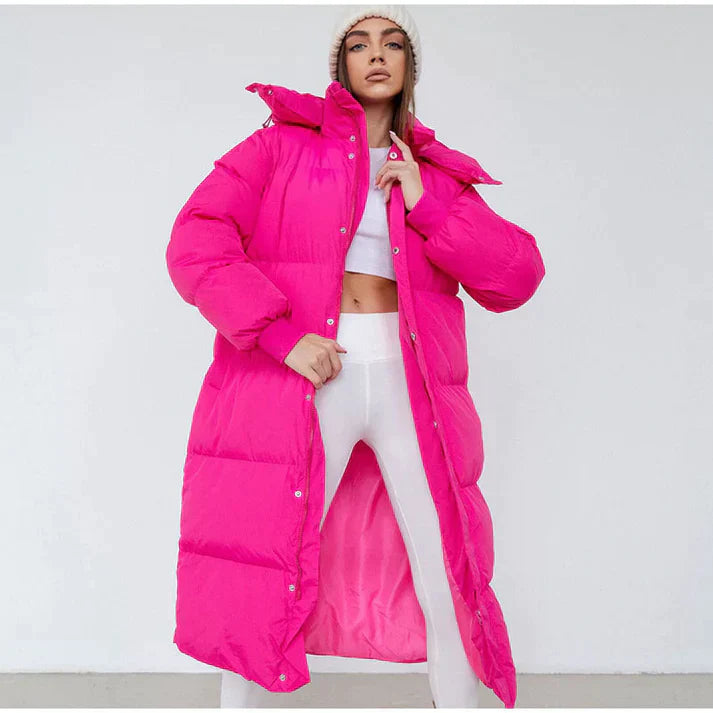 Damen Pufferjacke Warm Winter - IdealeKleiden
