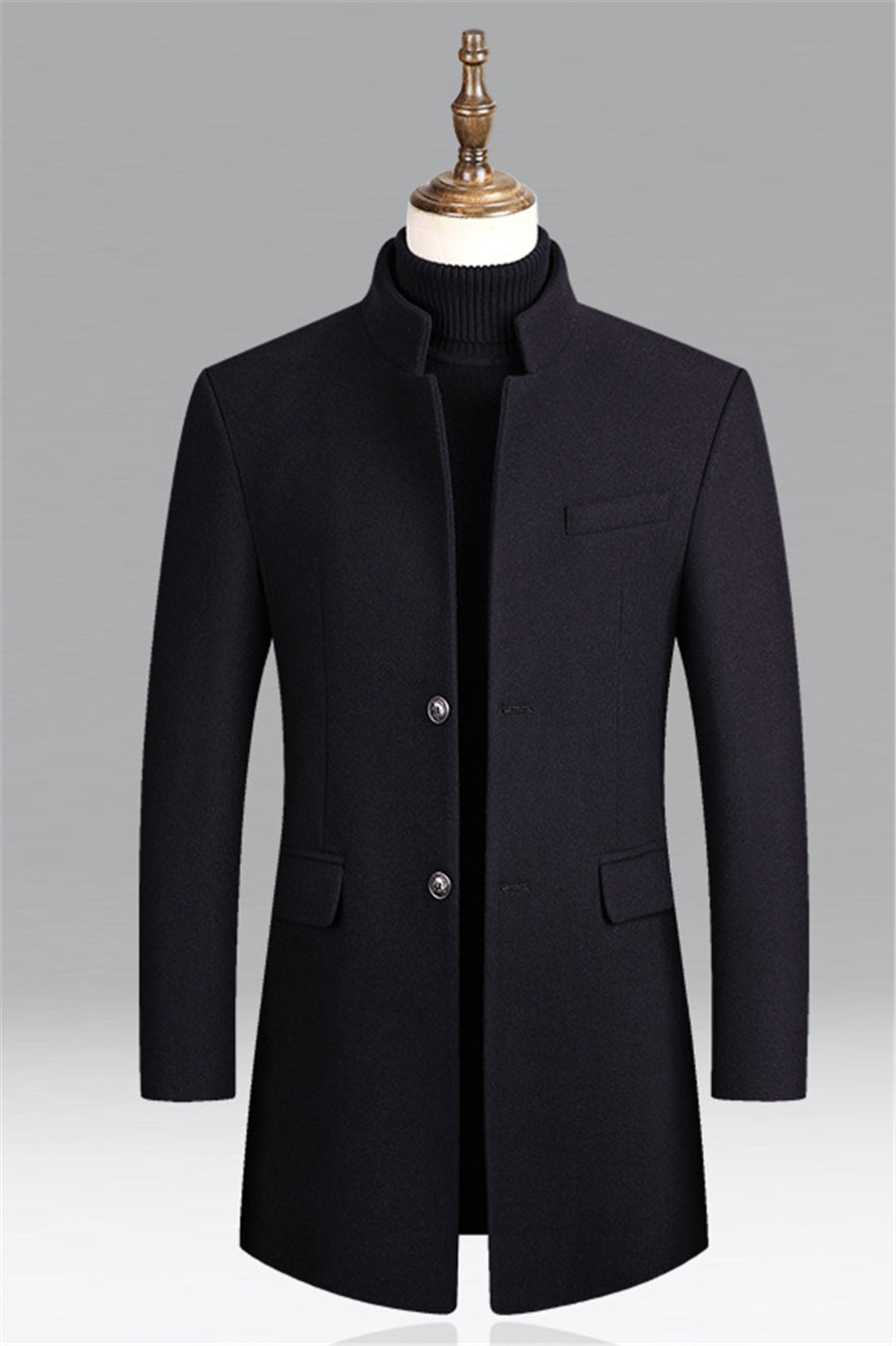 Slim-fit Women's Wool Jacket Elegant Design