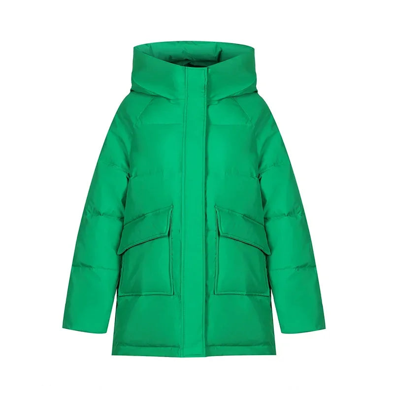 Elegant Women's Parka Jacket
