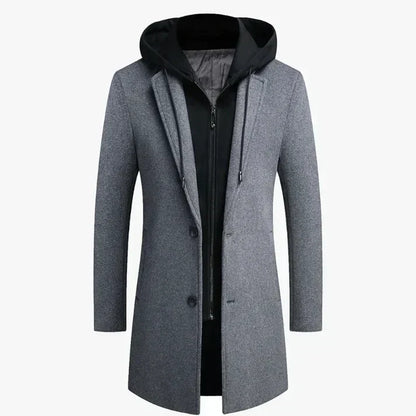 Practical Winter Jacket with 2-in-1 Function