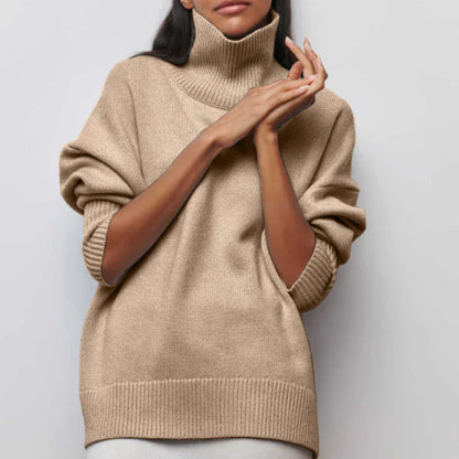 Avery - Women's Turtleneck Sweater