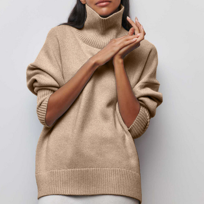 Large Turtlenecks Soft Oversized