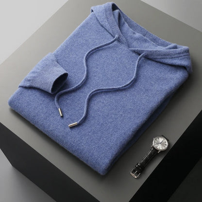 Warm Wool Hoodie Comfortable Cozy