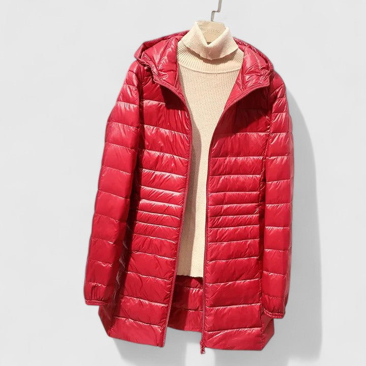 Women's Quilted Coat Winter Warm Zipper