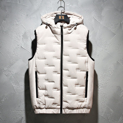 Elegant Hooded Vest Men Premium Quality