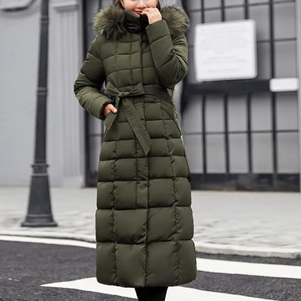 Women's Warm Quilted Winter Jacket
