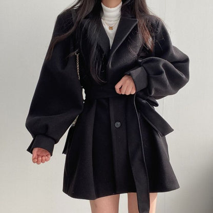 Stylish Women's Mid-Length Winter Coat