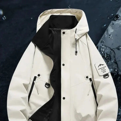 Herren Winterjacke Lockerer Schnitt - IdealeKleiden