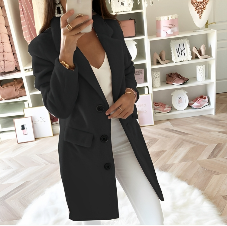 Autumn Winter Coat Women Elegant