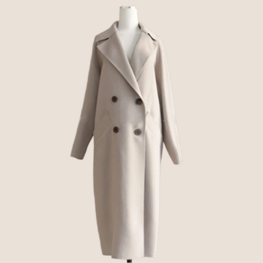 Klassischer Trenchcoat Herbst Winter Modell - IdealeKleiden