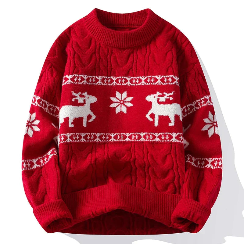 Weihnachtspullover Rentier Motiv Warm & Stilvoll