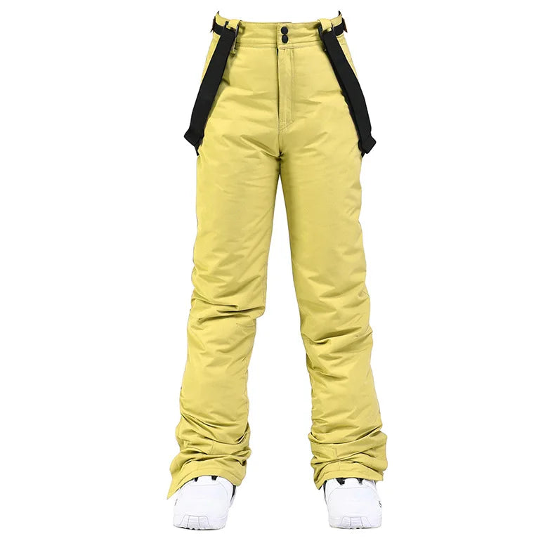 Ski pants Unisex Winter suspender design