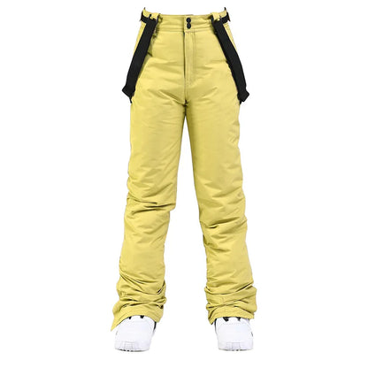Ski pants Unisex Winter suspender design