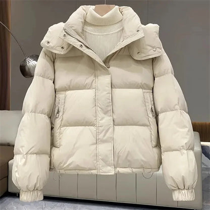 Winter Puffer Jacket Casual Warm