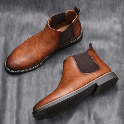 Men's Elegant Side-Zip Boots