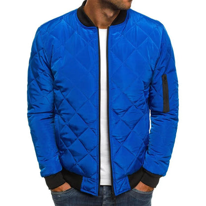 Stylish Cotton Jacket Diamond Pattern