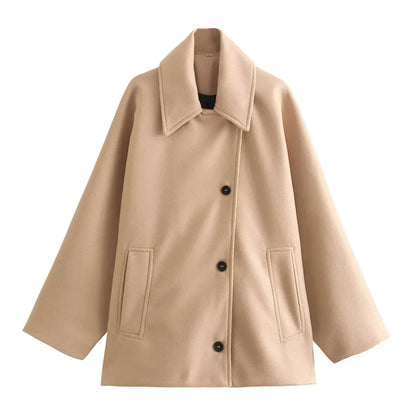 Elegant Women's Short Coat Classic Style