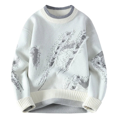 Men's Jumper Modern Used Look Style