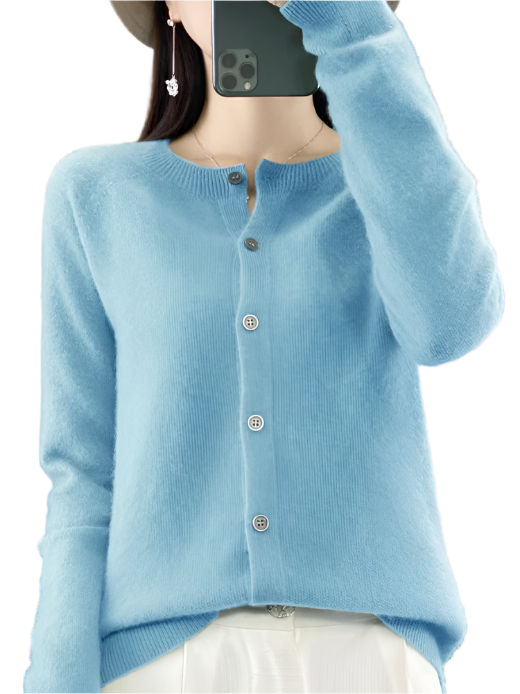 Women's Long-Sleeved Winter Jacket with Pullover