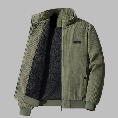 Men's Winter Jacket Corduroy Warmth