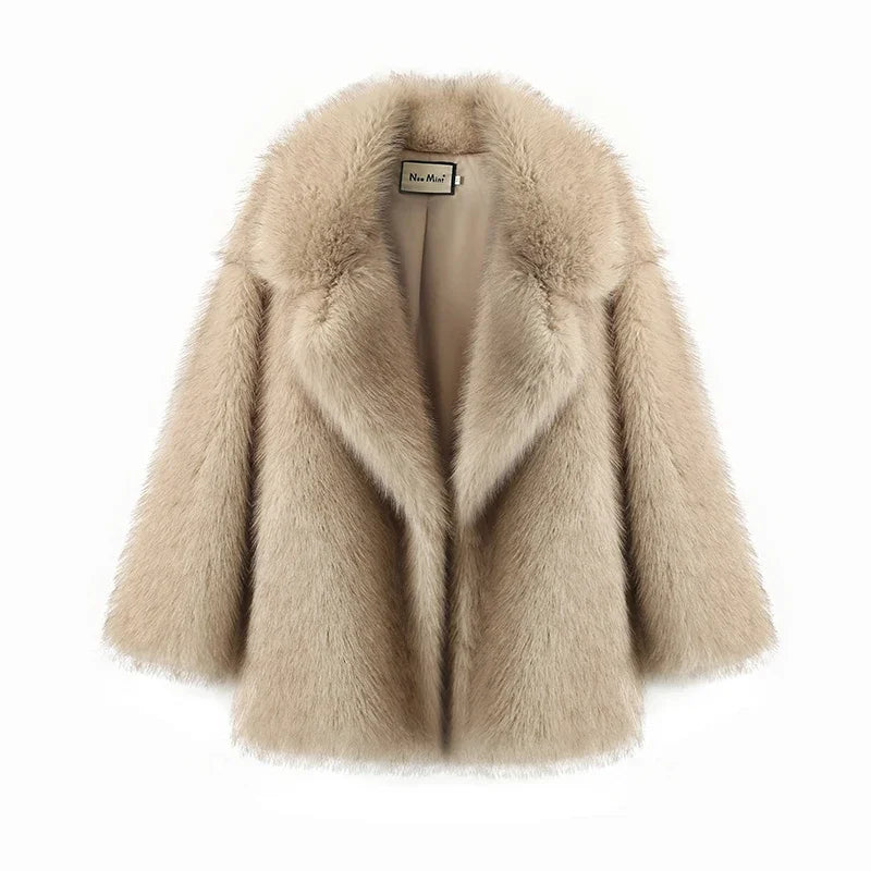 Oversized Winter Coat Cuddly Warm