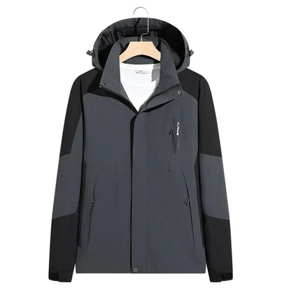 Men's Winter Jacket Lined Warm Insulated Hooded