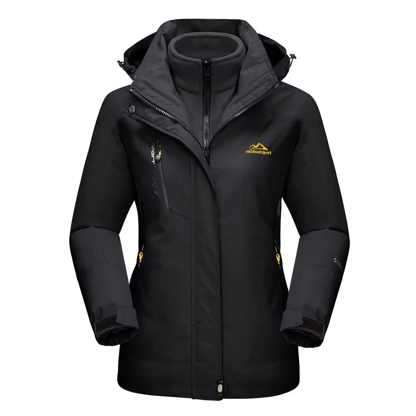 Warmes Skijacke Fleece gefüttert 3in1