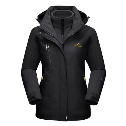 Warmes Skijacke Fleece gefüttert 3in1