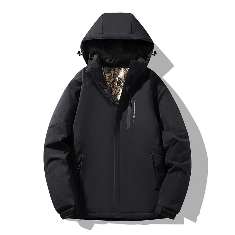 Frauen Skijacke Colorblock Warm Winter
