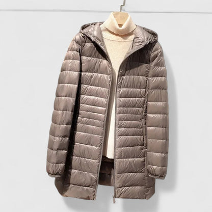 Women's Quilted Coat Winter Warm Zipper