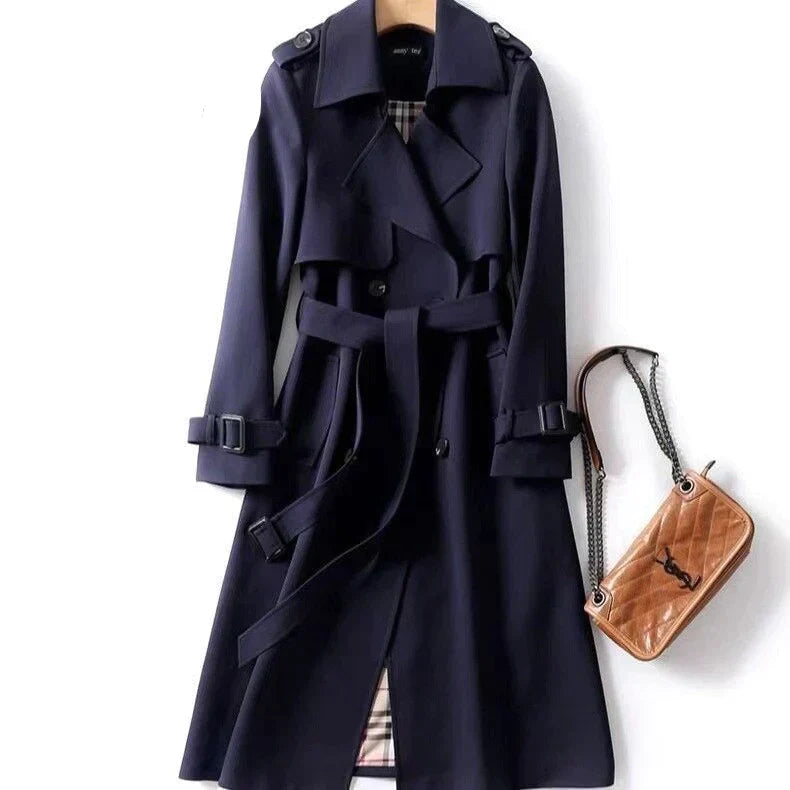 Clara - Chic Trench Coat Spring Modern Women's Jacket